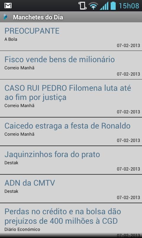 Manchetes do Dia截图4