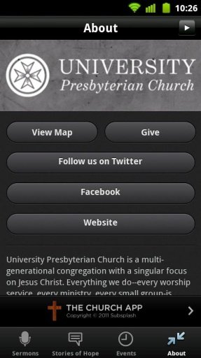 University Presbyterian Church截图1