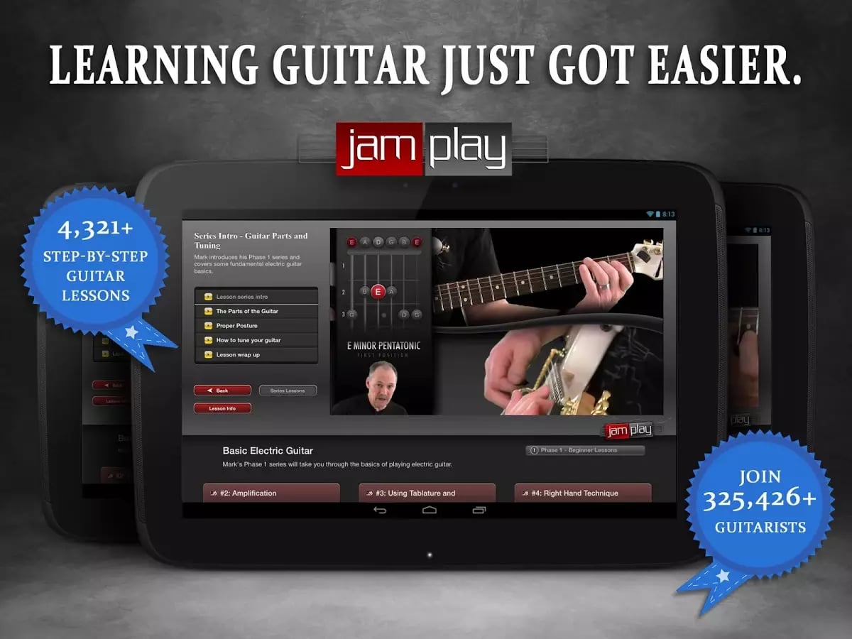 Guitar Lessons from JamP...截图8