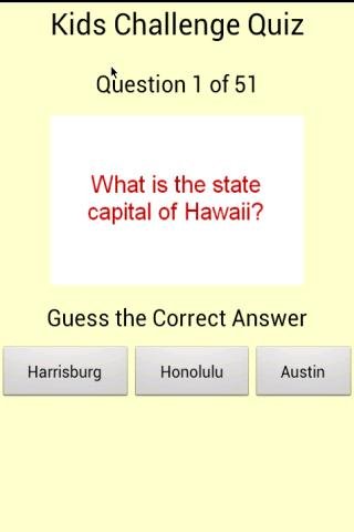 Kids Challenge Quiz截图1