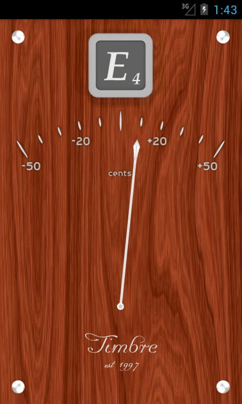 Timbre - Chromatic Tuner截图3