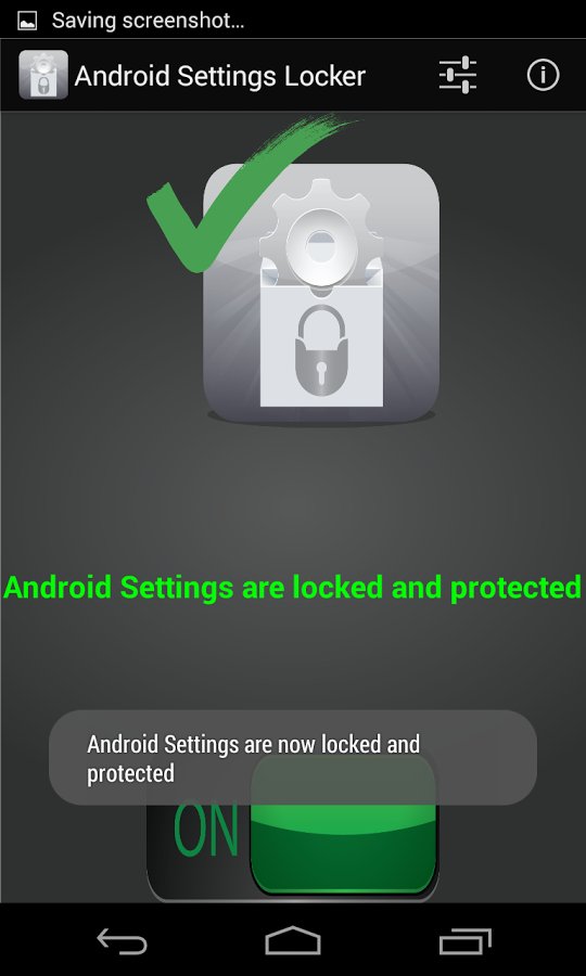 Android Settings Locker截图8