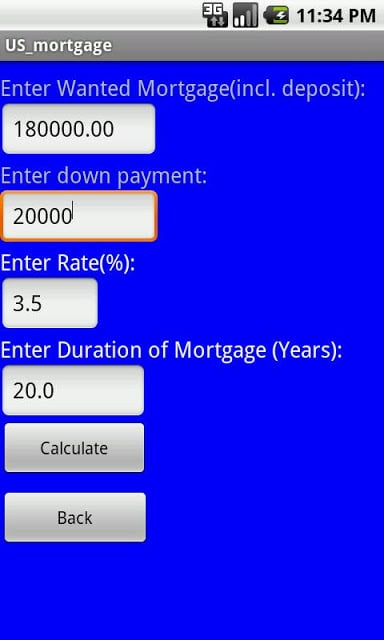 US Mortgage Calculator截图2