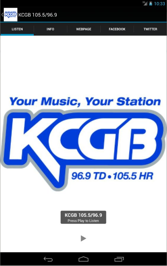 KCGB 105.5/96.9截图1