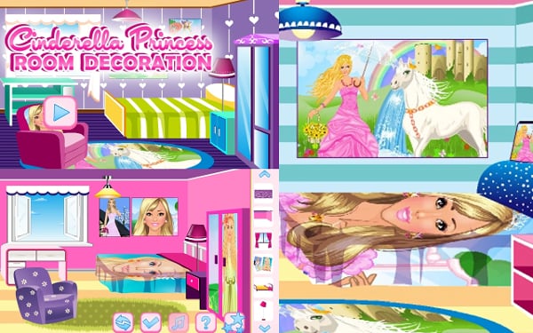 Cinderella Princess Room Decoration截图7