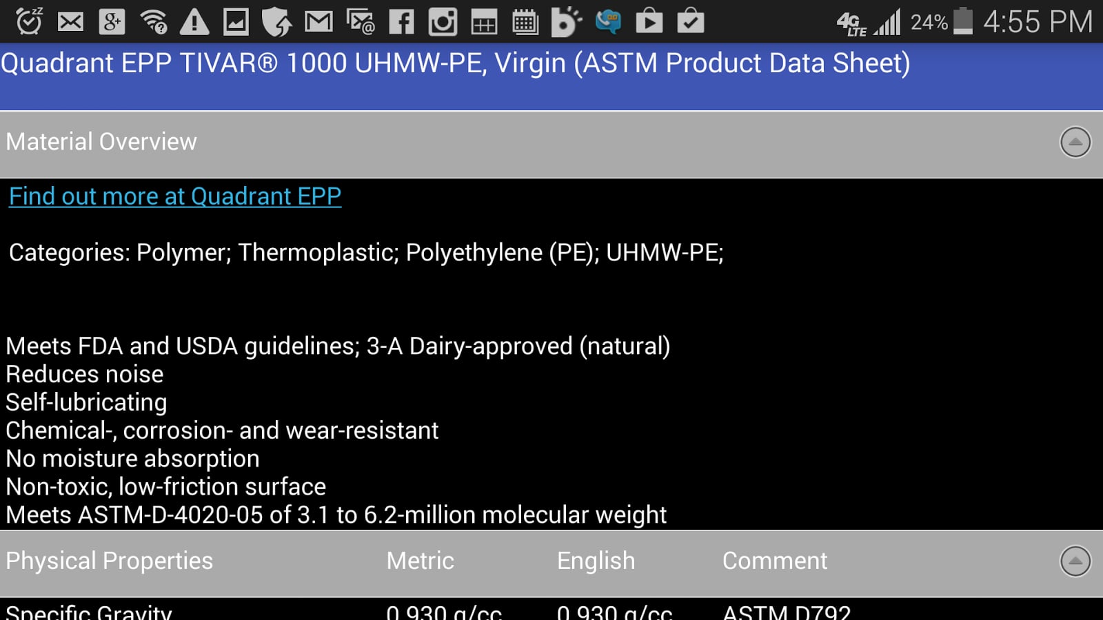 Quadrant Material Select...截图5