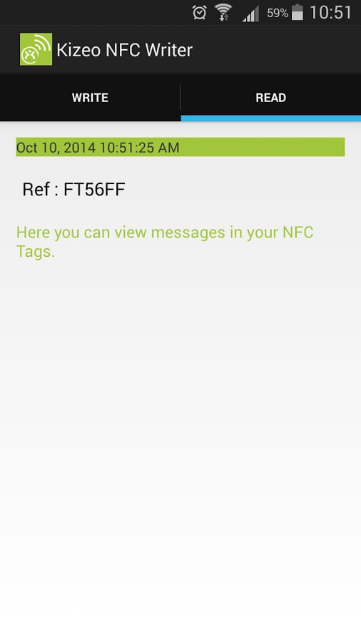 Kizeo NFC Writer截图4