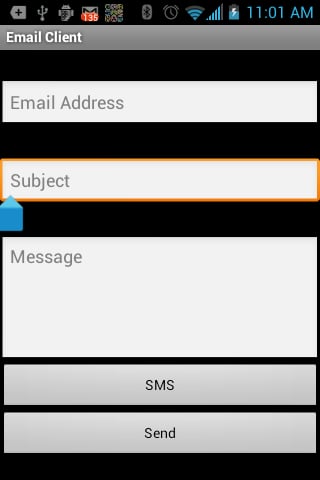 Email and SMS Client截图3