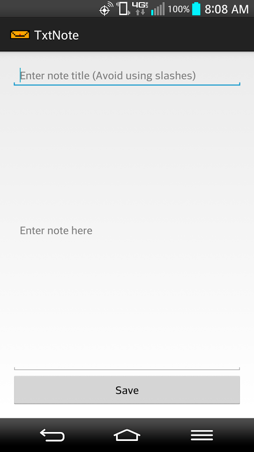 TxtNote Free - Note Taking App截图1