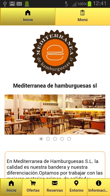 MEDITERRANEA DE HAMBURGUESAS截图1