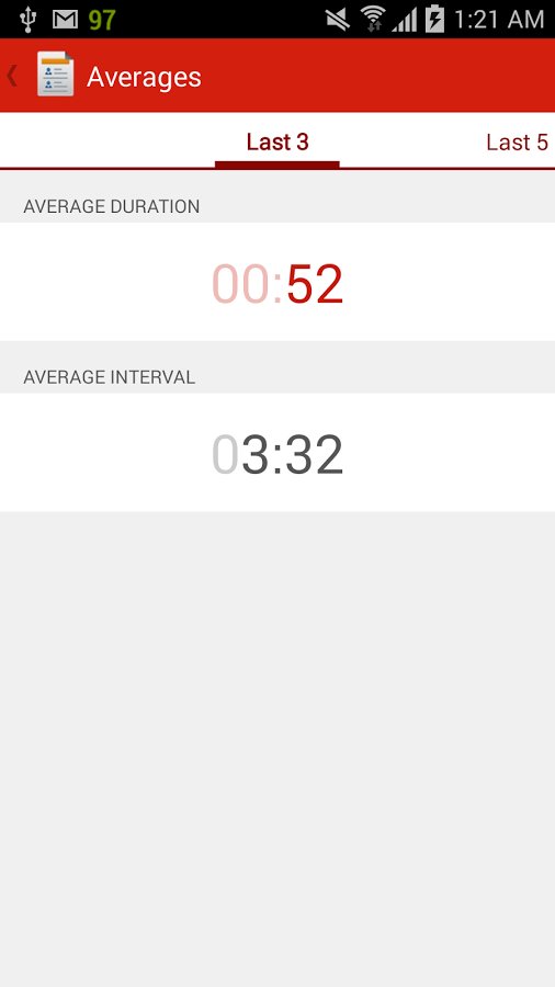 Contraction Timer for Labour截图4