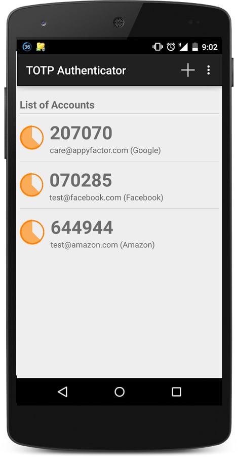 TOTP Authenticator - Goo...截图1