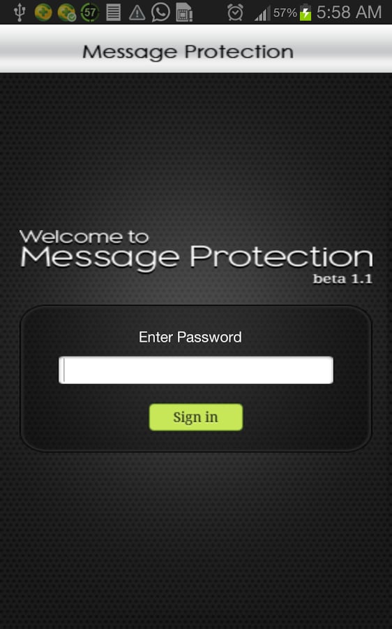 protect Message截图1