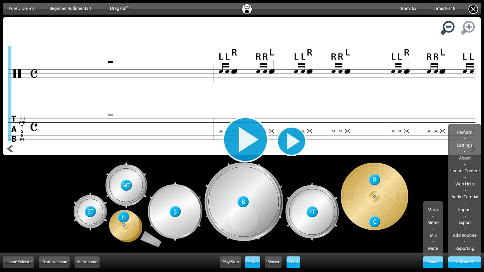 Drums - Learn Lessons Pr...截图3