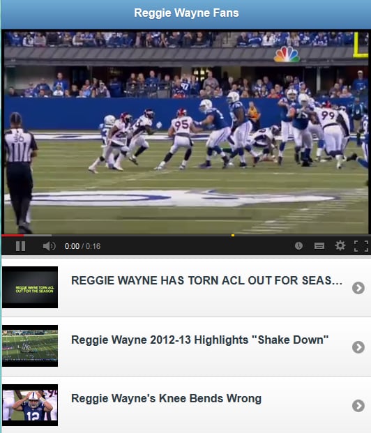 Reggie Wayne Fans截图2