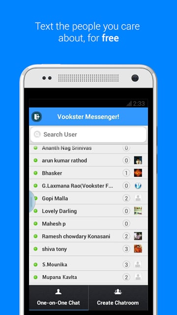 Vookster Messenger截图2