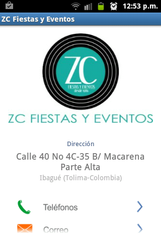 ZC Fiestas y Eventos截图3