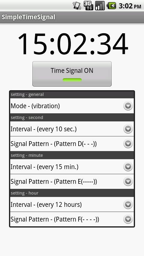 Simple Time Signal截图1