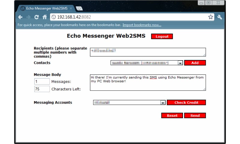 Echo Messenger截图1