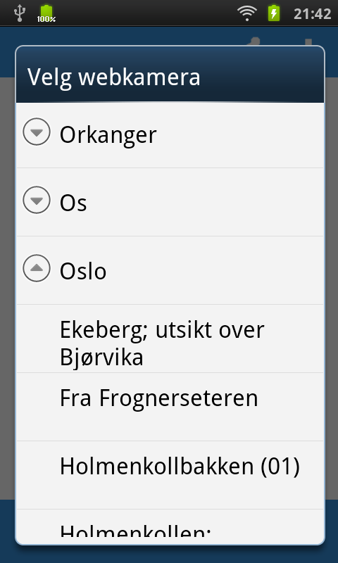 Webkamera Norge截图2