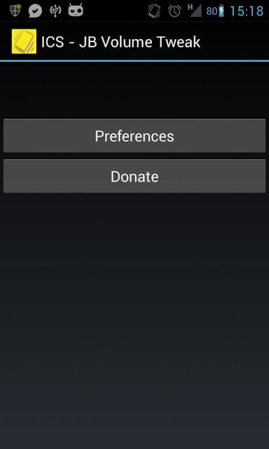 ICS - JB Volume Tweak截图1