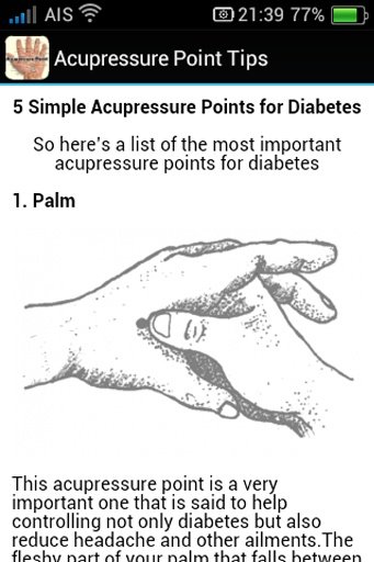 Acupressure Point Tips截图1