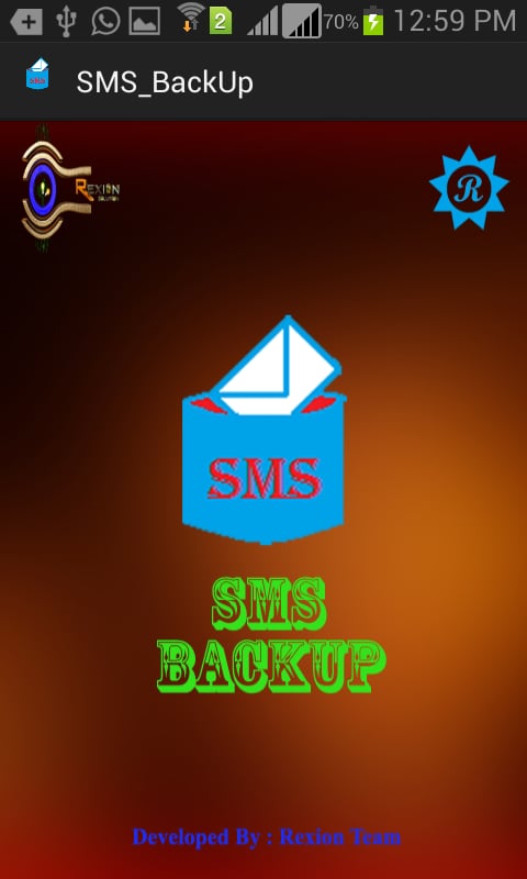 SMS back up and Restore.截图1