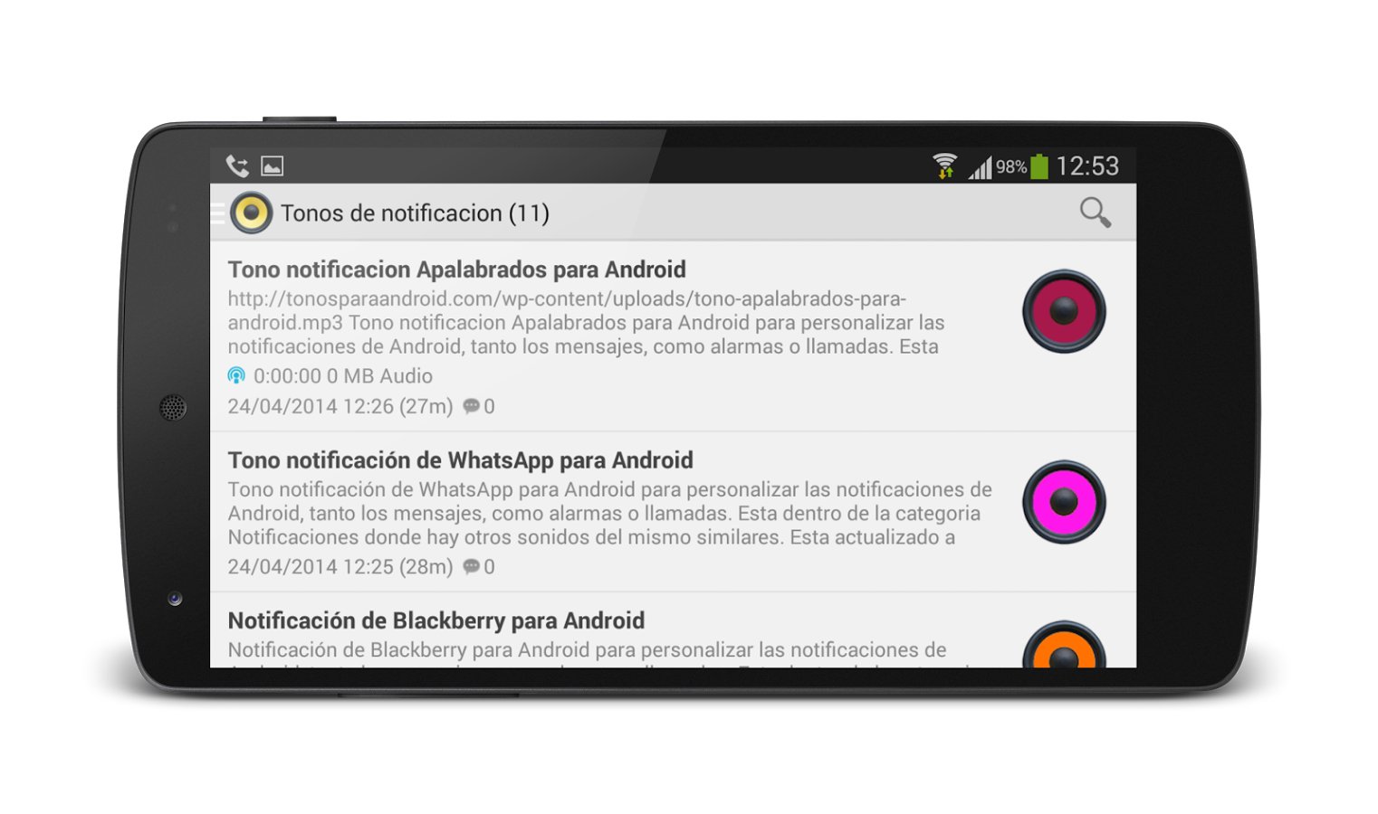 Tonos de notificacion截图10