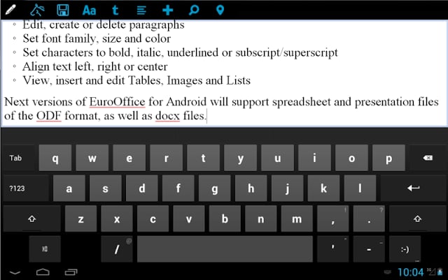 EuroOffice for Android截图3