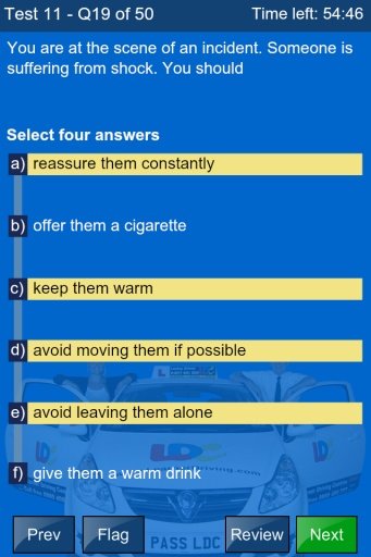 LDC UK Free Theory Test 2015截图6