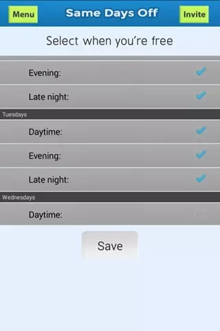 Same Days Off截图4