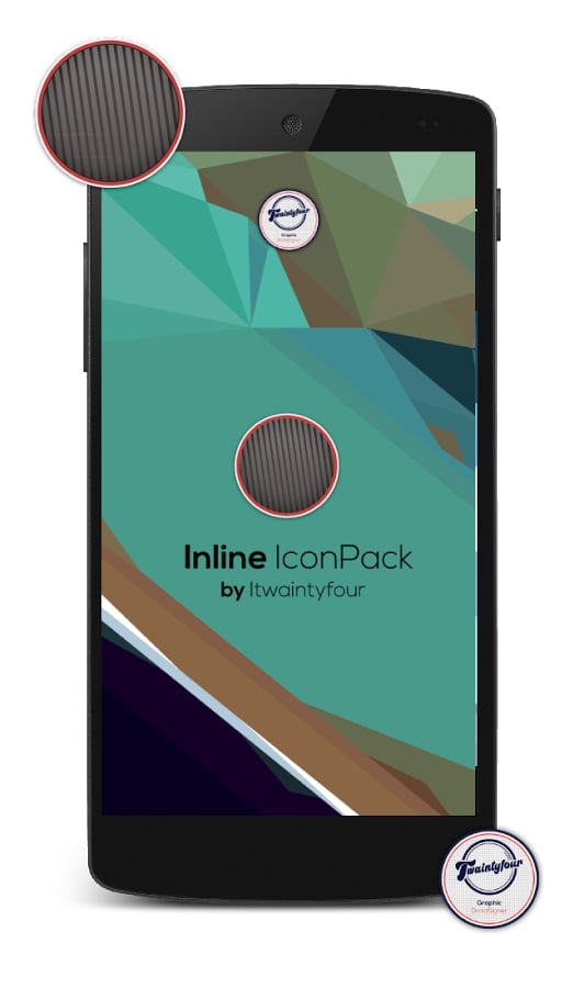 Inline IconPack (Free)截图3