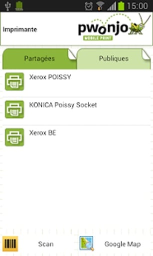 PWONJO Mobile Print截图4