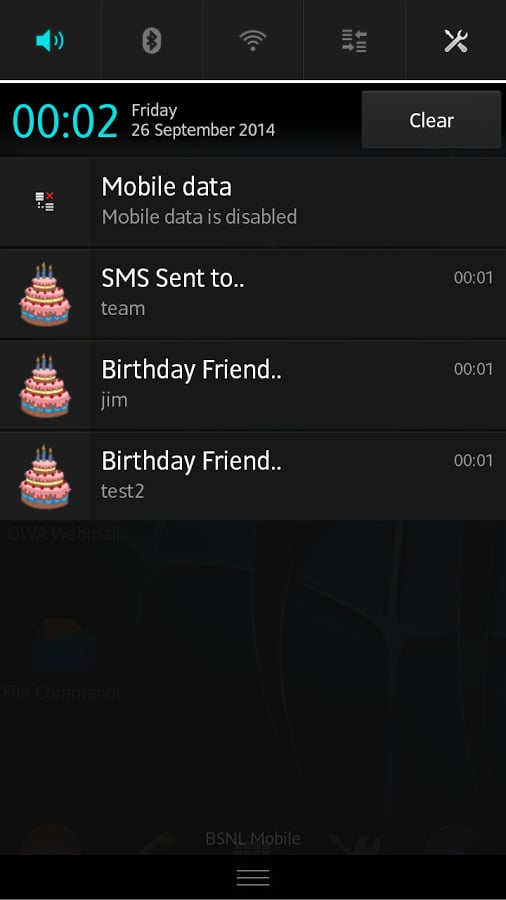 Birthday messenger截图6