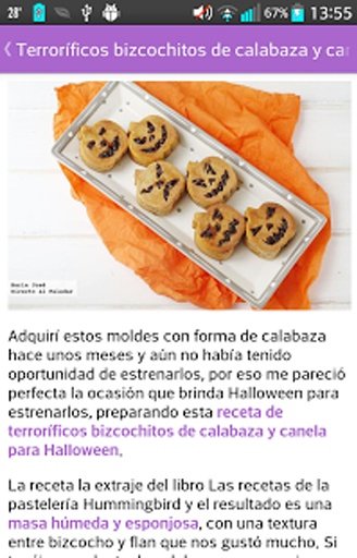 Diario Recetas Postres截图3