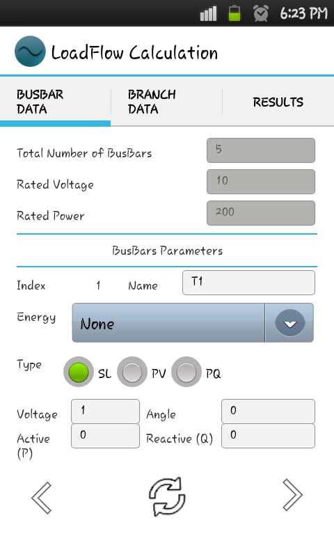 Power Flow Calculation截图3