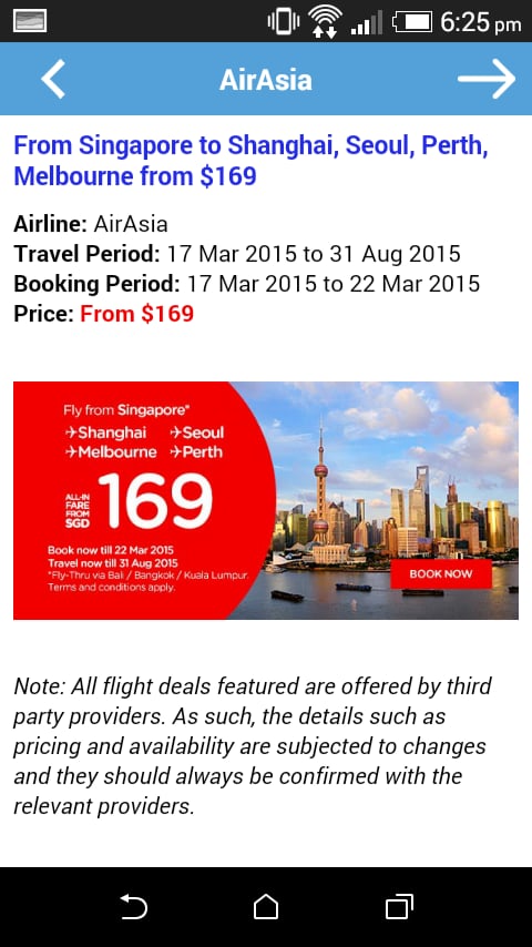 SG Flight Search &amp; Promo...截图7