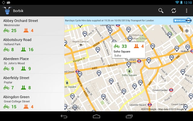 Borbik - London Cycle Hire截图4