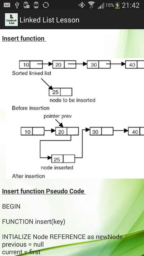 Linked List Tutorial截图3