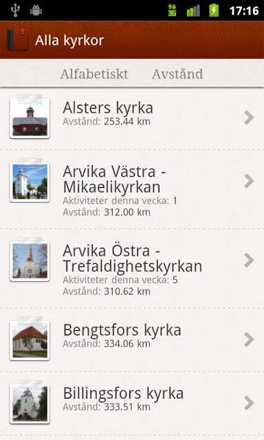 Kyrkguiden Karlstads stift截图5