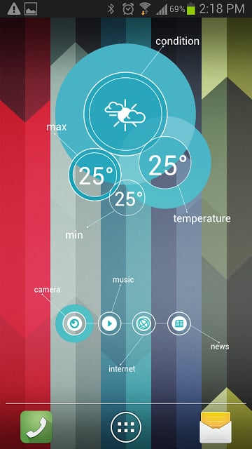 UCCW CIRCLE WIDGET截图2