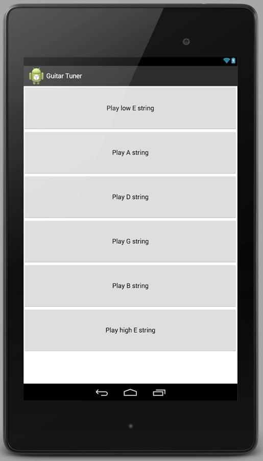 Simple Guitar Tuner截图2