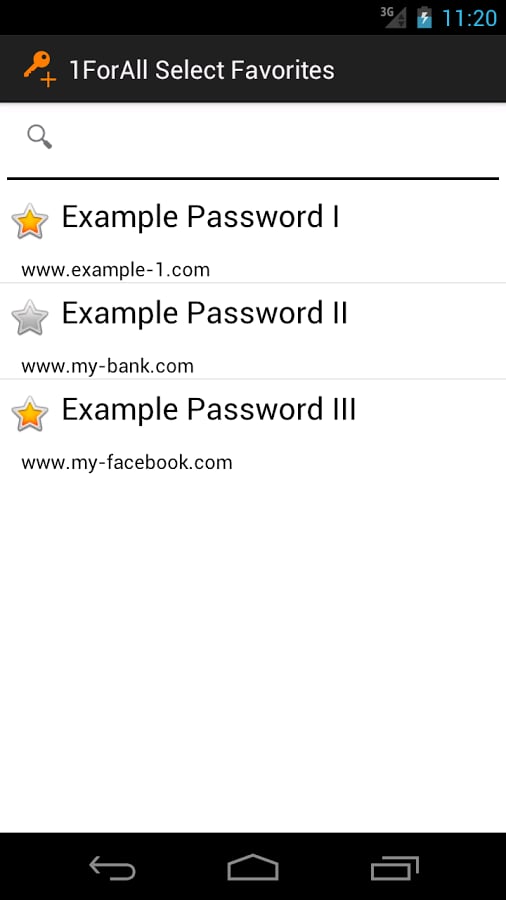 1ForAll Password Manager截图5