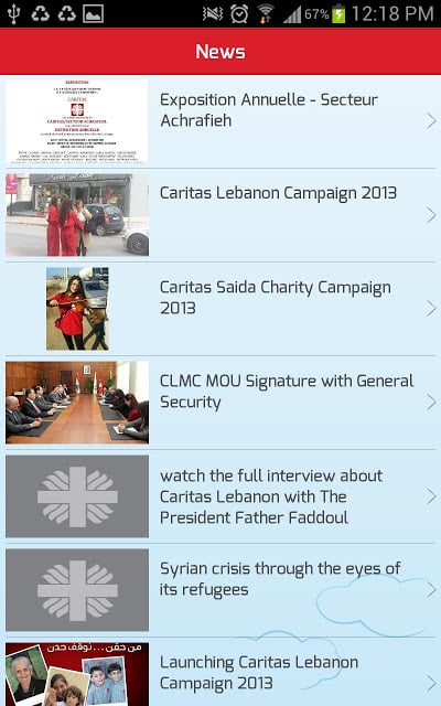 Caritas Lebanon截图4