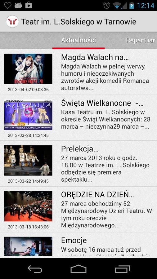 Teatr L. Solskiego w Tarnowie截图1