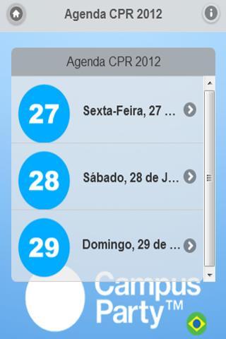 Agenda Campus Party Recife 12截图2