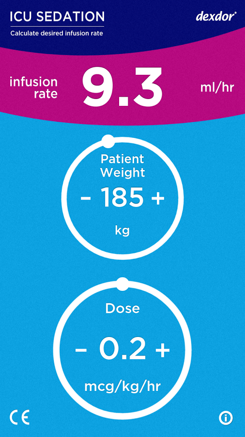 Dexdor Dosing Calculator截图3