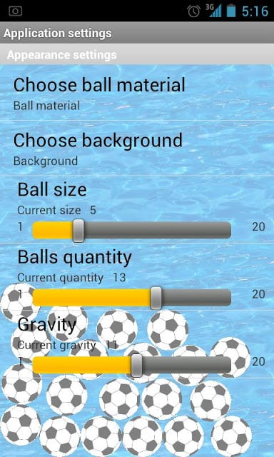 Ball3DWall截图1