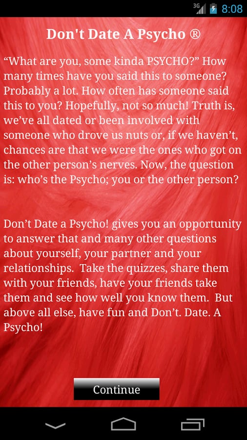 Don't Date A Psycho! Qui...截图9