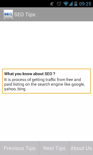 SEO Tips截图1